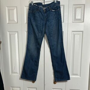 Citizens Of Humanity Blue Boot Cut Jeans
